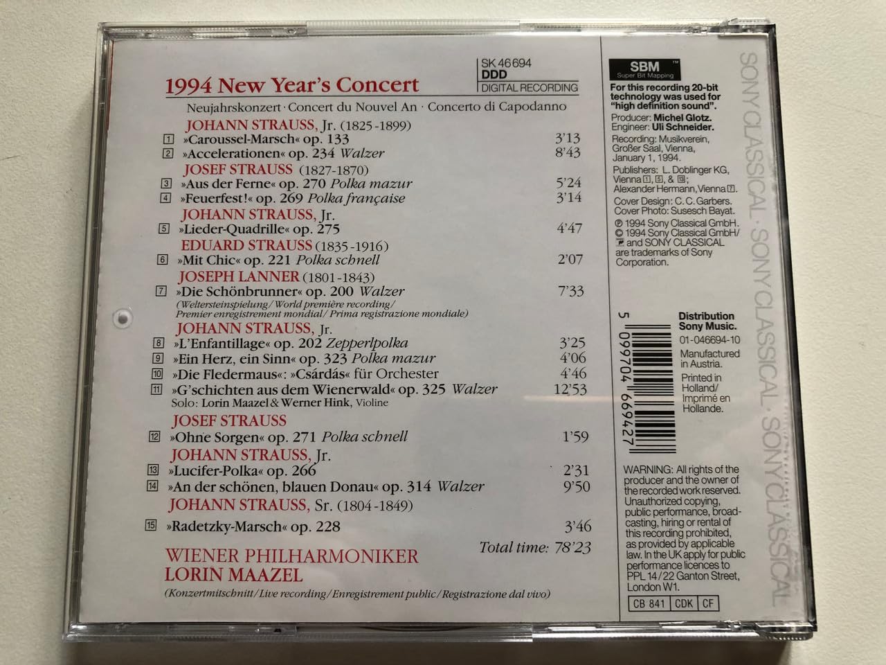 New Year's Concert 1994