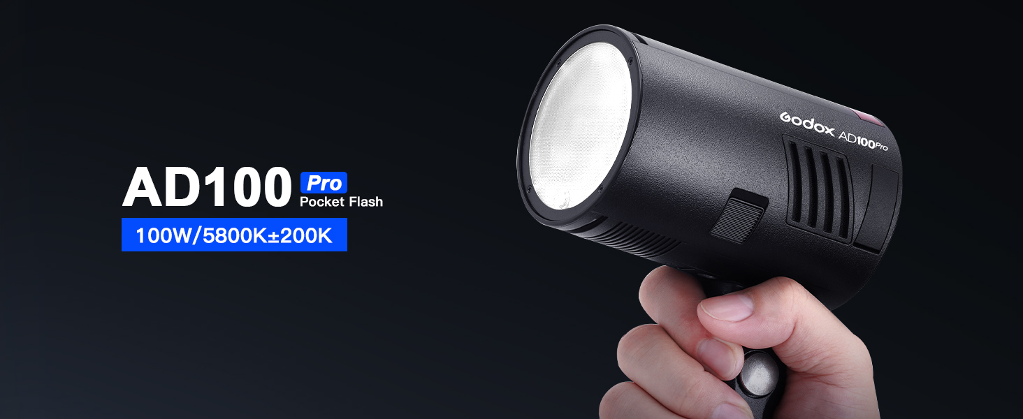 Amazon.com : Godox AD100 Pro with AKR1 kit for Photography