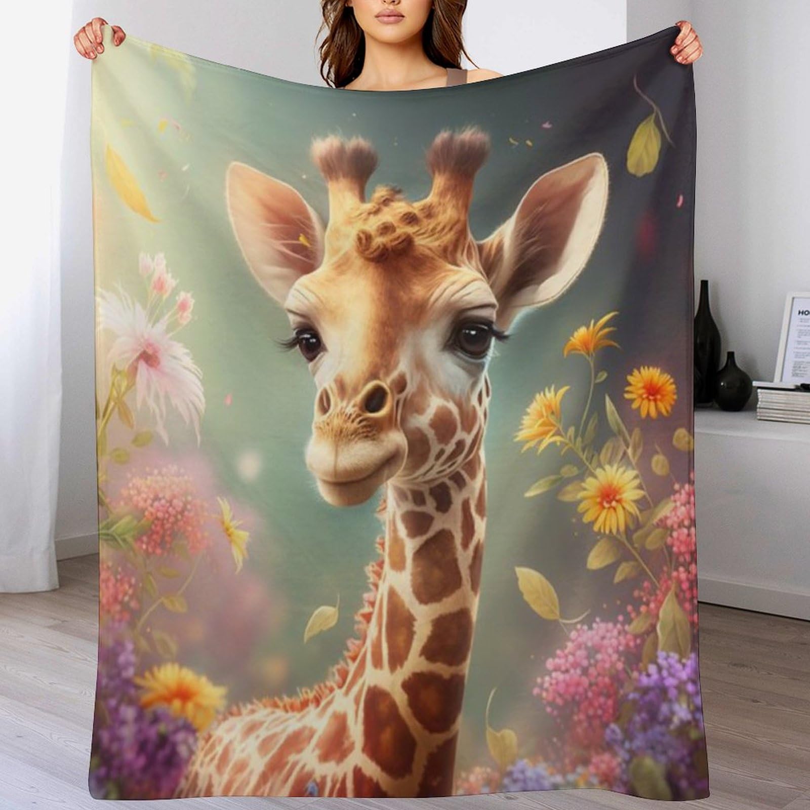 Couverture imprimée cerf contre le froid pour un sommeil réparateur et doux