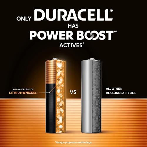 DURACELL Plus AAA Batteries (24 Pack) – Alkaline Batteries 1.5V – Up to 100% Extra Life with POWER BOOST Actives– Reliability For Everyday Devices – 0% Plastic Packaging – 10-Year Storage-MN2400 - 3