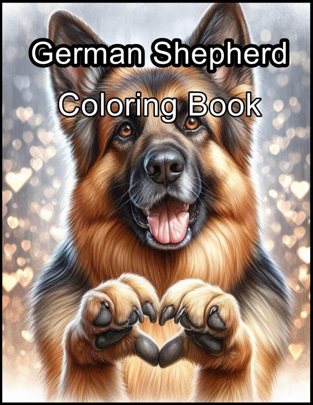 German Shepherd Coloring Book: Unlock Your Creativity With German Shepherd Designs For Coloring Fun