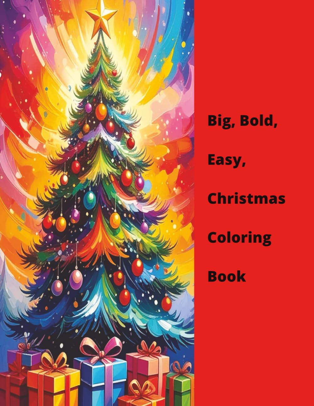 Big, Bold, Easy, Christmas Coloring Book