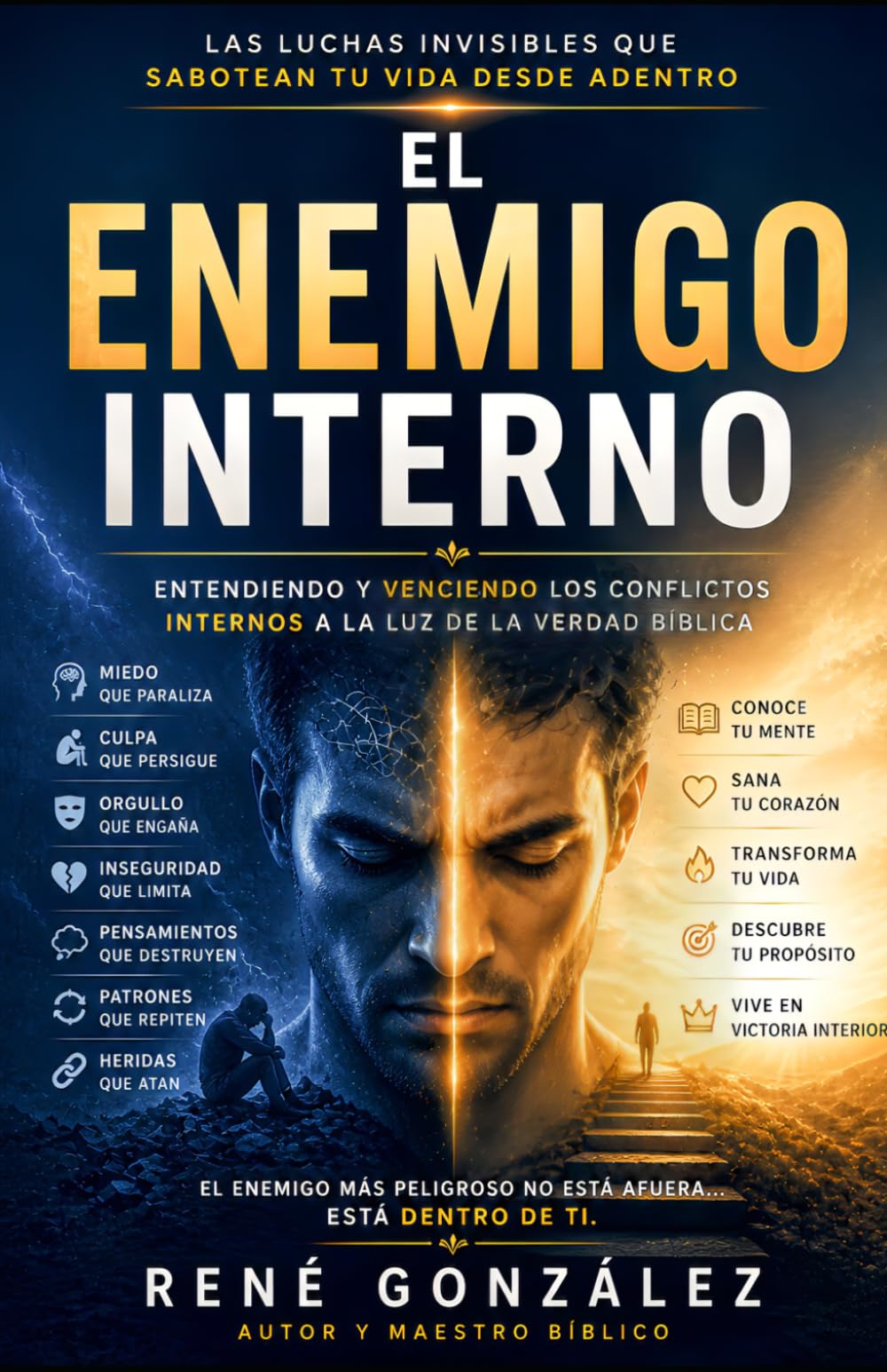 EL ENEMIGO INTERNO: Las luchas invisibles que sabotean tu vida desde adentro (La Psicología del Creyente)