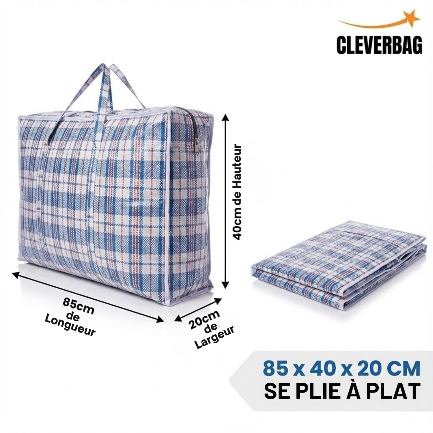 Sac à Gravats Sac Polypropylène Tissé Sac De Chantier Gravats