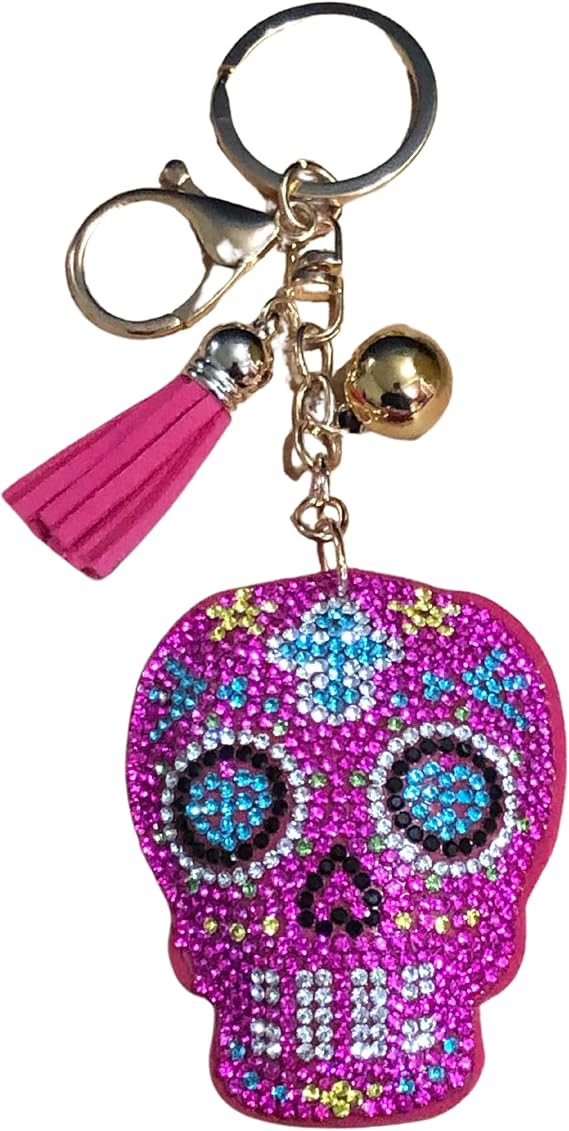 Rhinestone Accessories for Women - Car Keys Keychain Charm, Purse Charms