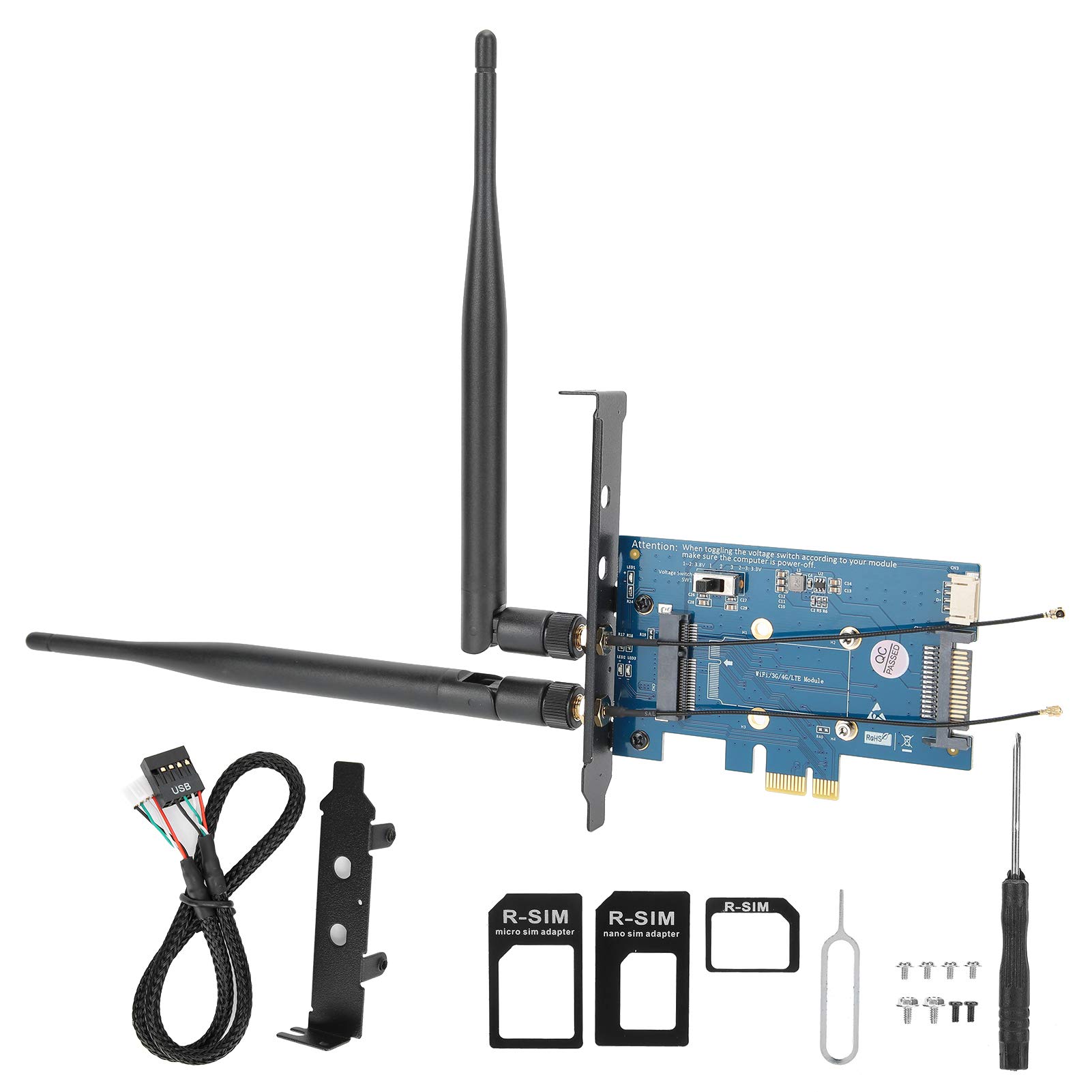 SoftBank PLCアダプタ SIMカードスロット付き Amazon | SIMスロット付きデスクトップWiFiカードコンバーター