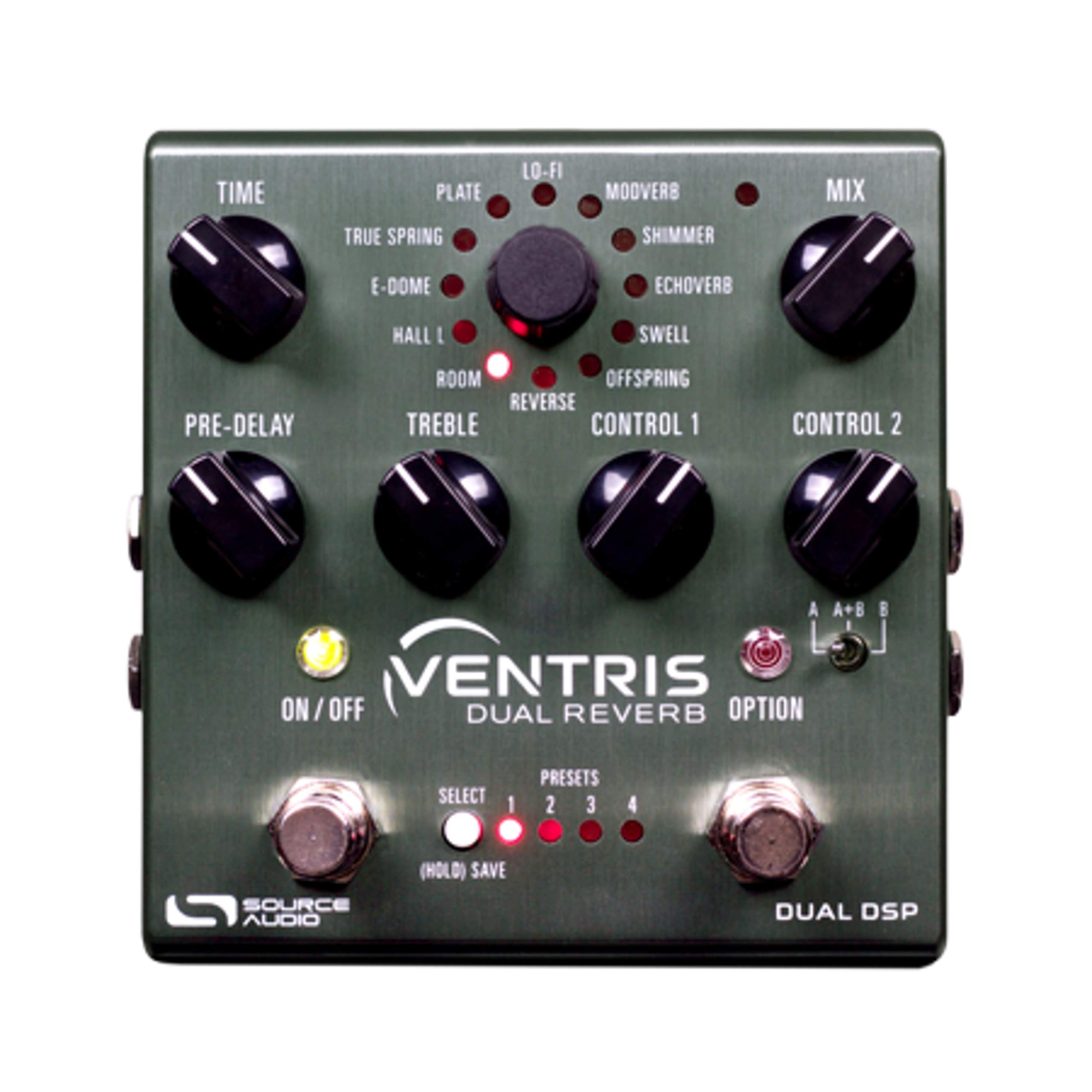 Source Audio Ventris Dual Reverb - Effect for Guitars