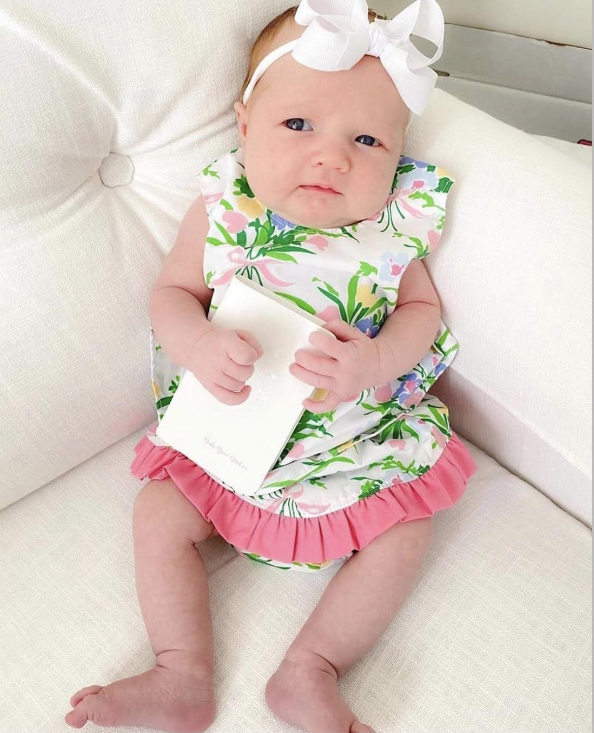 Personalized Engraved Baby Bible (White)