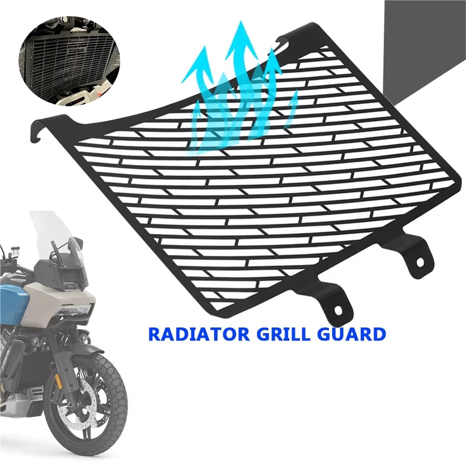 Moto Copri Radiatore Griglia Per Pan Per America 1250 Per PA1250 Per S Per PA1250S Motociclo Copertura Della Griglia Radiatore | Accessori moto Griglia di protezione del radiatore Griglia di copertura