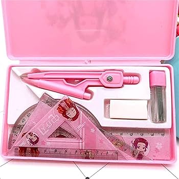 Amazon | 鬼滅の刃 文房具 定規 三角定規セット 消しゴム 小学生