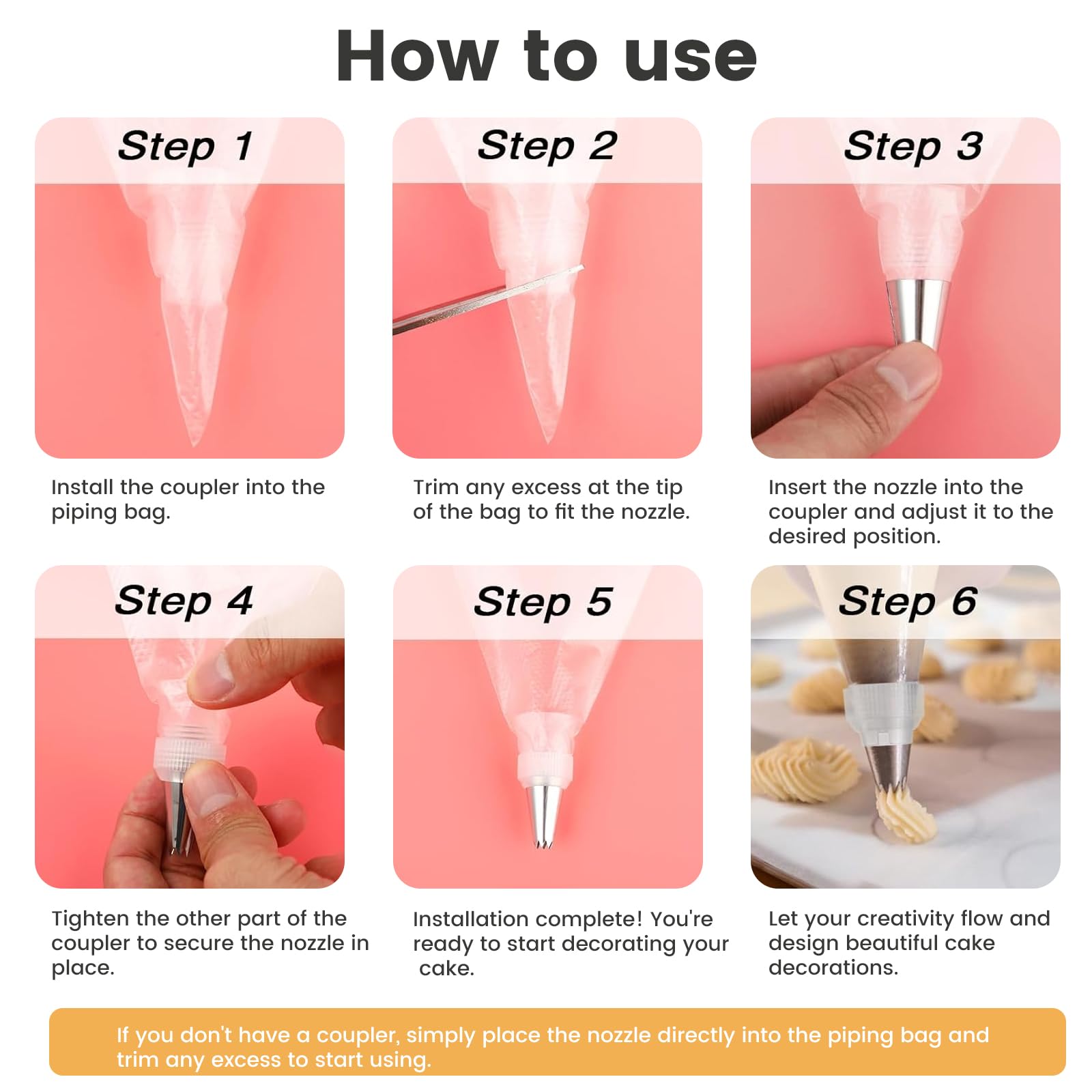 100 Sacchetti Per Dolci Usa E Getta 31x21 Cm - Per Decorare Torte E Biscotti Come Un Pasticcere - Foto 8