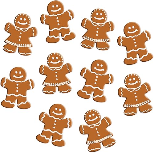 Mini recortes decorativos de pan de jengibre