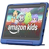 Amazon Fire HD 10 Kids Pro tablet (newest model) ages 6-12. Bright 10.1" HD screen, includes ad-free content, robust parental controls, 13-hr battery and slim case for older kids, 32 GB, Nebula