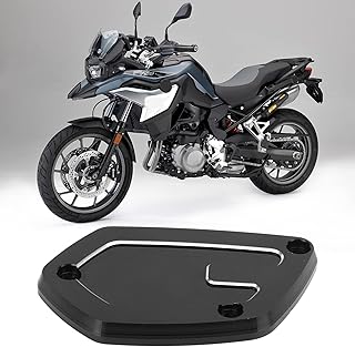 Tampa do reservatório de fluido de freio, tampa do reservatório de fluido de freio dianteiro da motocicleta substituição para F750GS F850GS S1000XR F900R F900XR S1000R S1000R (preto)