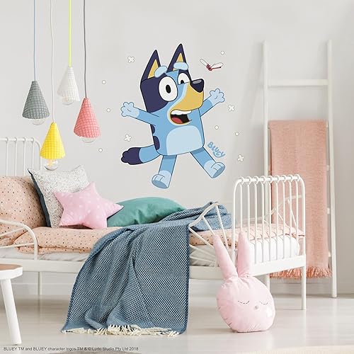 Miniatura 2 de Bluey Family and Friends - Calcomanías de pared para despegar y pegar, RMK5457SCS