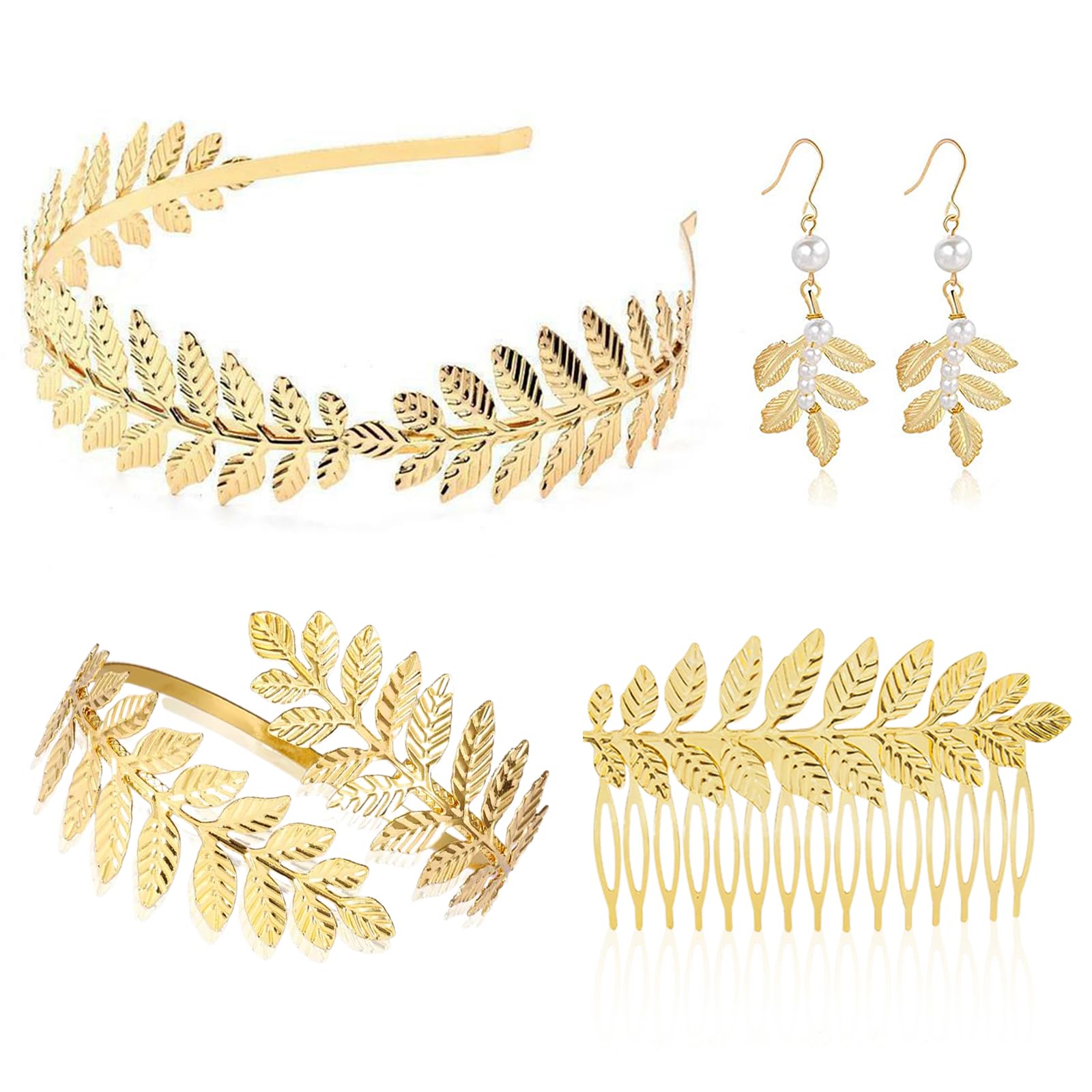 Greek Goddess Costume Accessory Set of 4