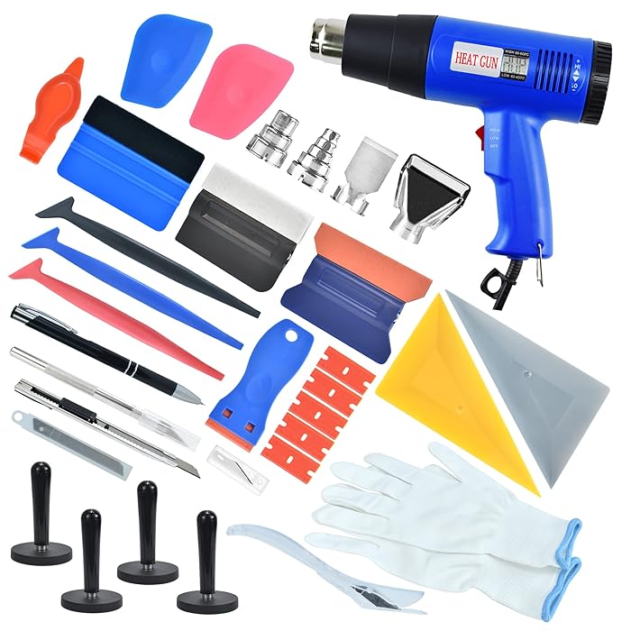 Buy REEVAA Vinyl Wrap Tool Kit Car Wrap Kit Window Tint Tools for Car