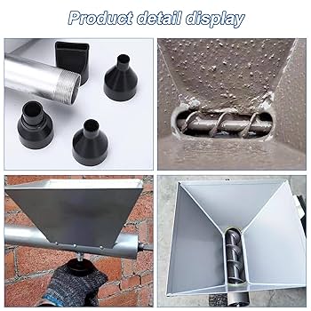 Cementpistol Rostfritt Stu00e5l Platt Mun Av Cementpistol Mortel Caulking Pointing Och Injektionsverktyg, Cementfyllning Fu00f6r Du00f6rr- Och Fu00f6nsterfogar Cementpistol Rostfritt Stu00e5l Platt Mun Av Cementpistol Mortel Caulking Pointing Och Injektionsverktyg, Cementfyllning Fu00f6r Du00f6rr- Och Fu00f6nsterfogar