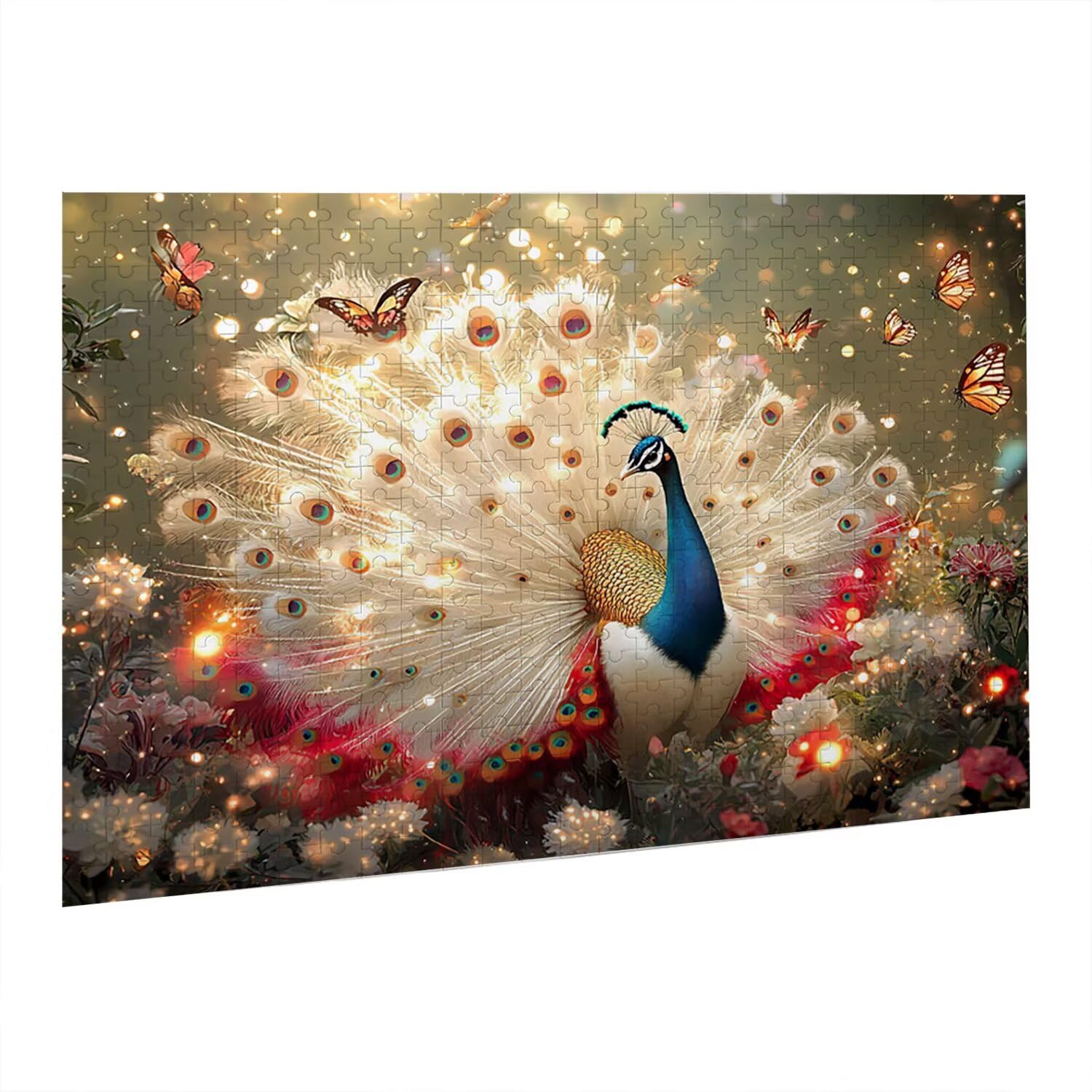 Jigsaw Puzzle, 5000 Pezzi Puzzle Classici, Il Sogno Puzzle Rilassamento Intelligence, Mpossibile Difficile Puzzle Impegnativo per Adulti Puzzle Gioco Familiare, Regalo per Amore Amico Paone fr0-491