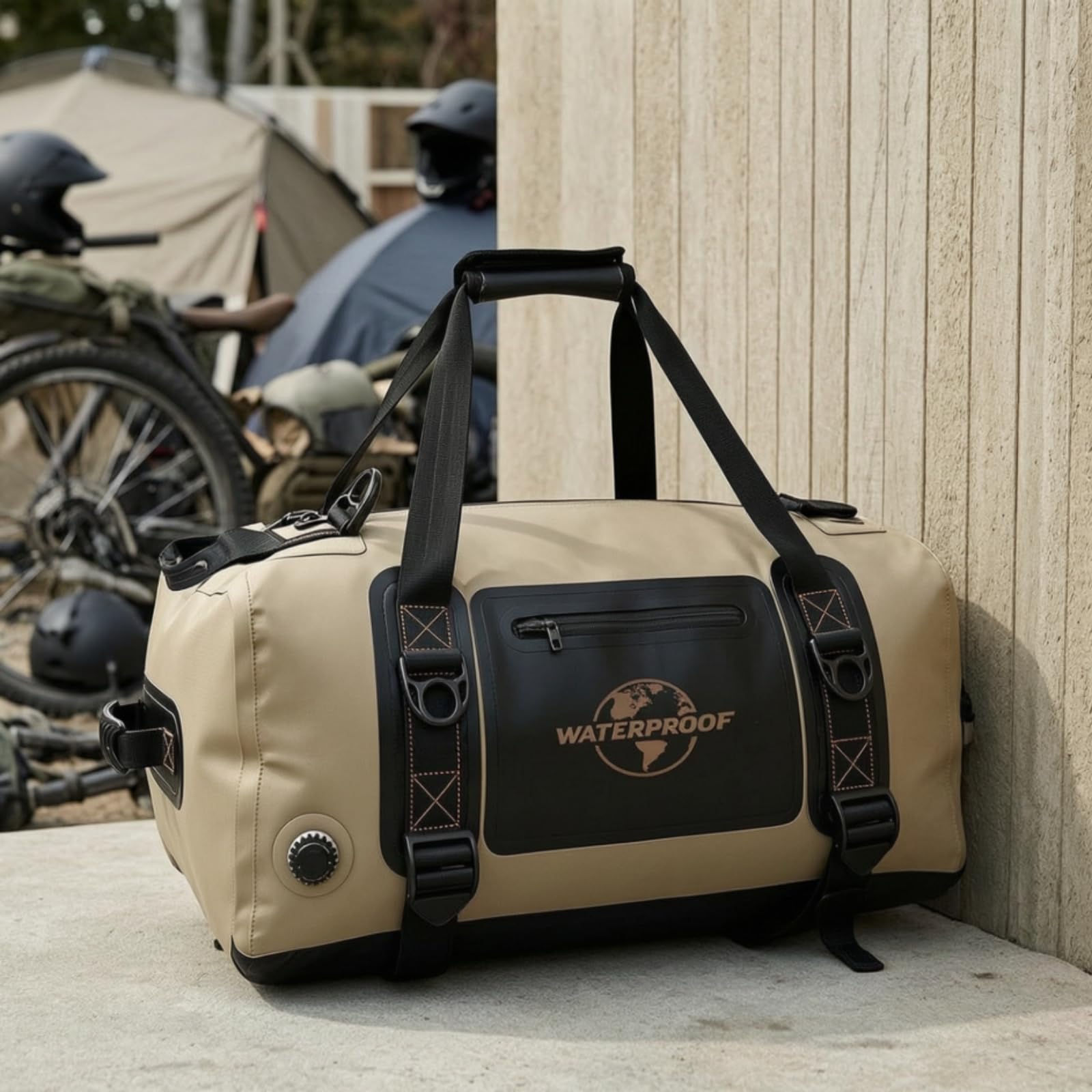 Sac Queue Conteneur pour Motard Queue Léger Sac Siège Arrière pour Route, Array, Gris, 40L 34 25 53cm