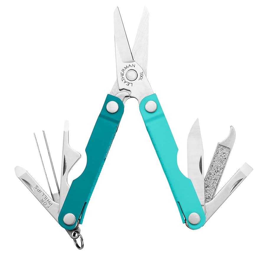 LEATHERMAN, Micra, Keychain Multi-tool with Grooming Tools