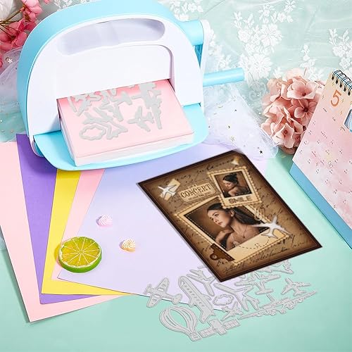 Miniatura 7 de GLOBLELAND Troqueles de corte para carrito de paja, herramientas agrícolas, herramientas agrícolas, plantillas de grabado en relieve de acero al