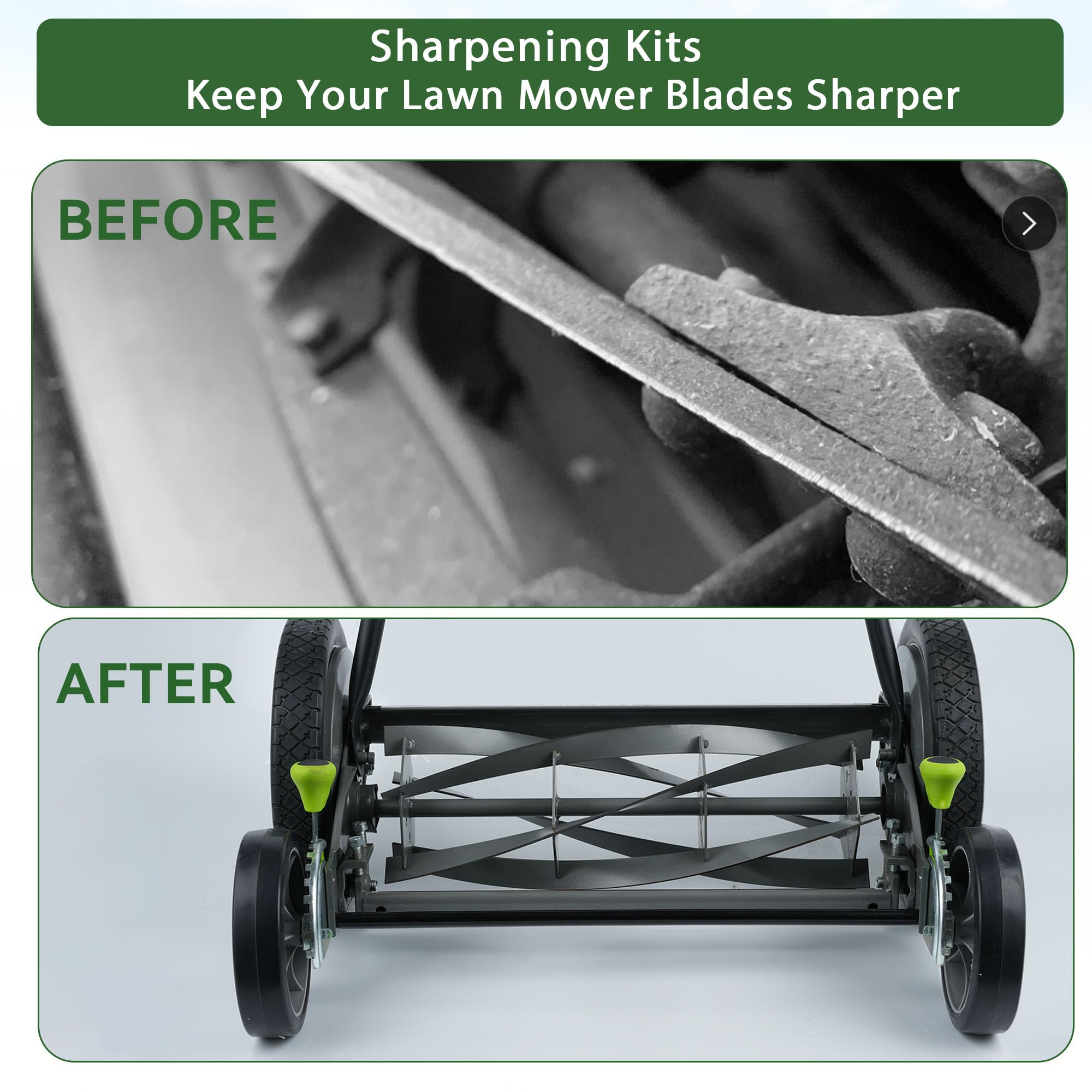 Reel Mower Sharpening Kit American Lawn Mower Push Reel Mower