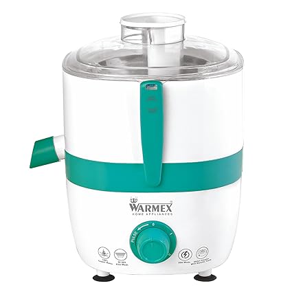 Warmex Home Appliances 500 Watts Electric Pro Health Juicer with 3 Different Speeds|| JUICER 500 || Quiet Operation || BPA Free || Copper Motor||