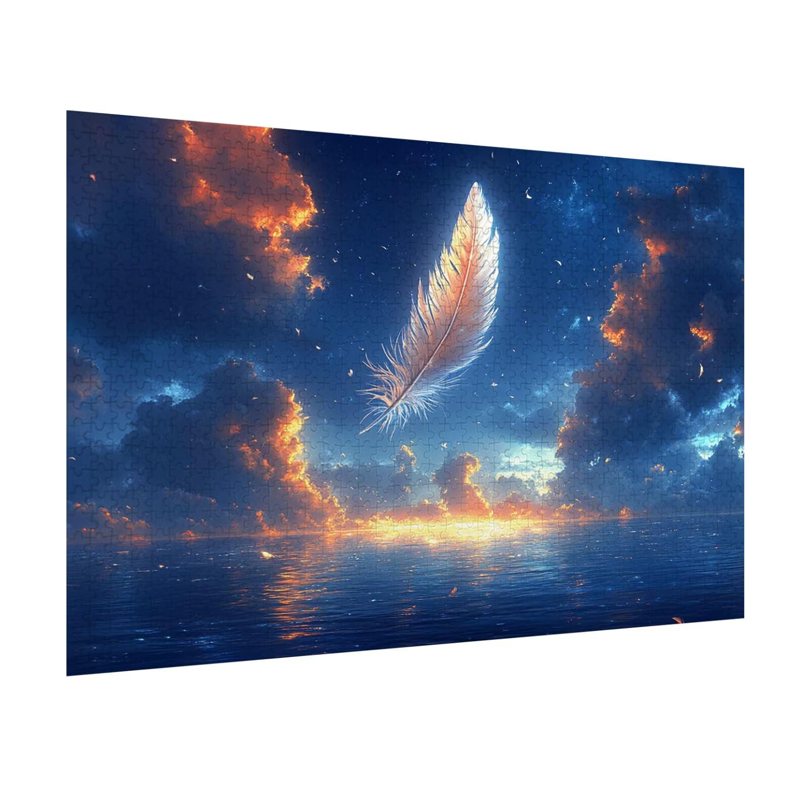 Puzzle dla dorosłych 2000 elementów trudne wyzwanie, pióro, n-891