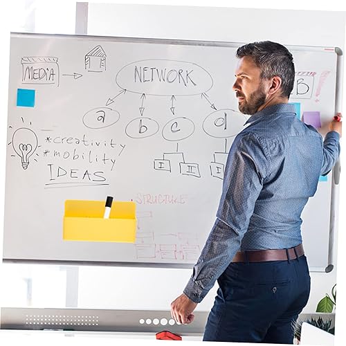 Miniatura 8 de EXCEART Magnetic Storage Box Magnetic Marker Holders Whiteboard Marker Organizer Kid Magnets Whiteboard