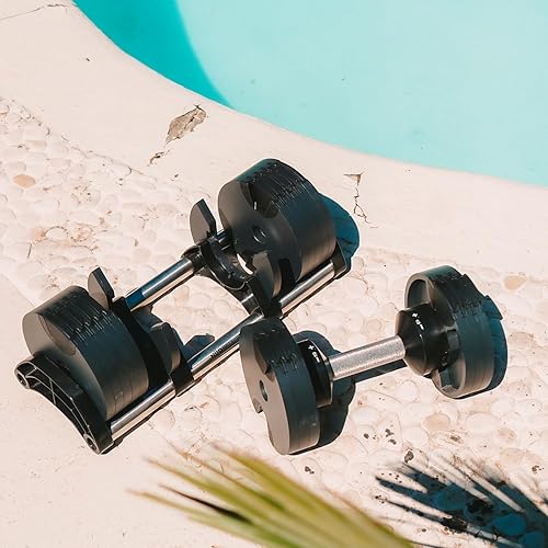 Miniatura 3 de BodyTech Producto de colaboración NUOBELL, soporte ajustable para mancuernas y soporte. Soporte para mancuernas Nuobell solo