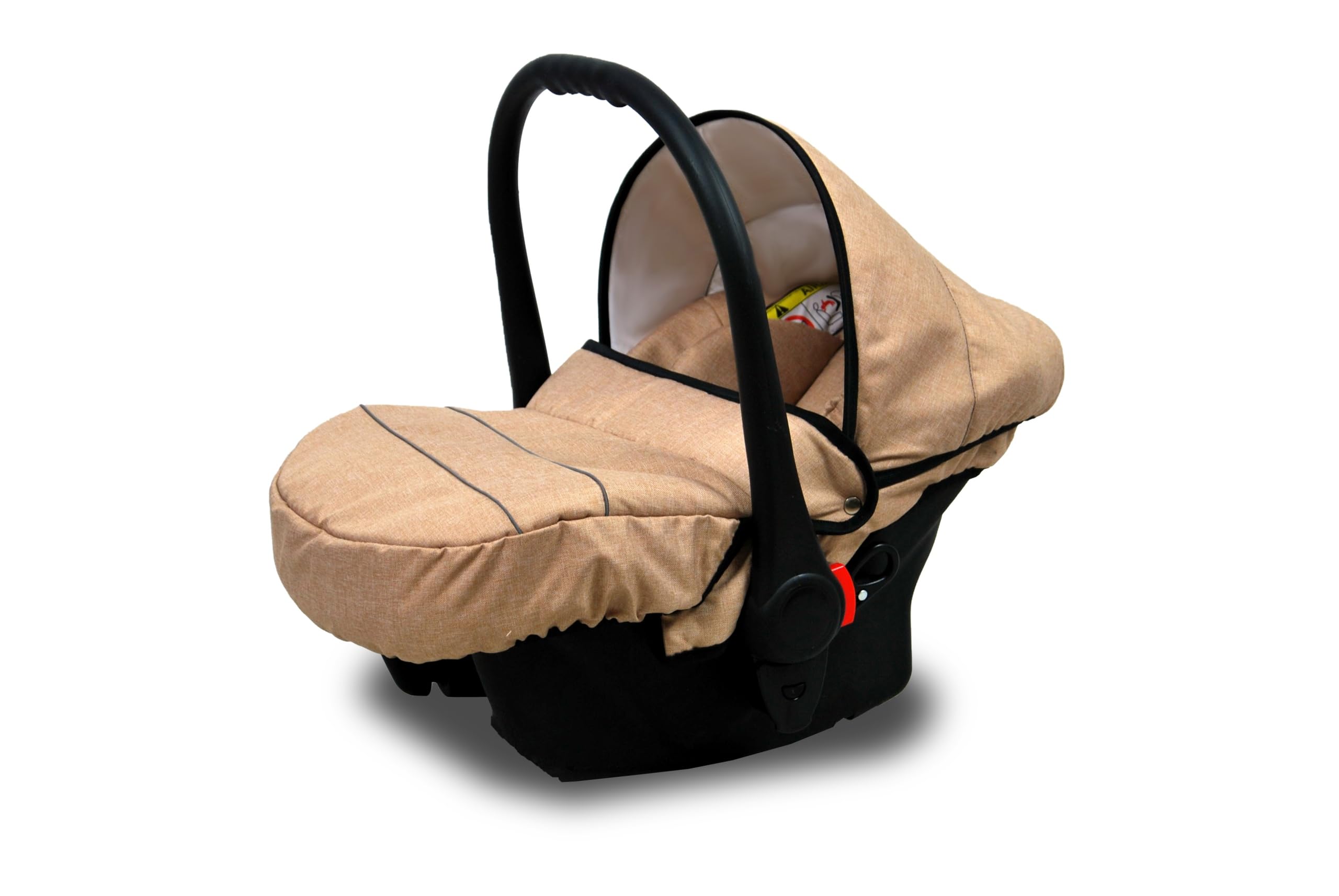 BabyLux® Wózek dziecięcy kompletny zestaw 4 w 1, Axel, w tym gondola dla niemowląt, wędka, fotelik samochodowy, podstawa ISOFIX, wózek dziecięcy, system kombinowany, z torbą do przewijania itp.