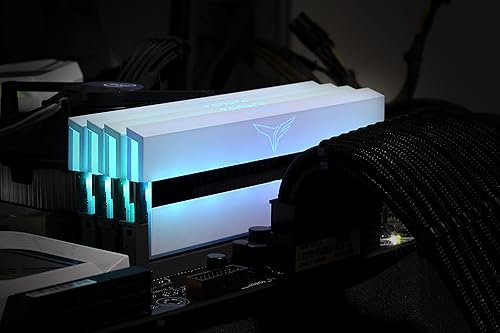 Miniatura 4 de TEAMGROUP T-Force Xtreem ARGB 3600MHz CL18 64GB (2 x 32 GB) PC4-28800 DDR4 DRAM de doble canal Memoria RAM para juegos de escritorio (blanco) -