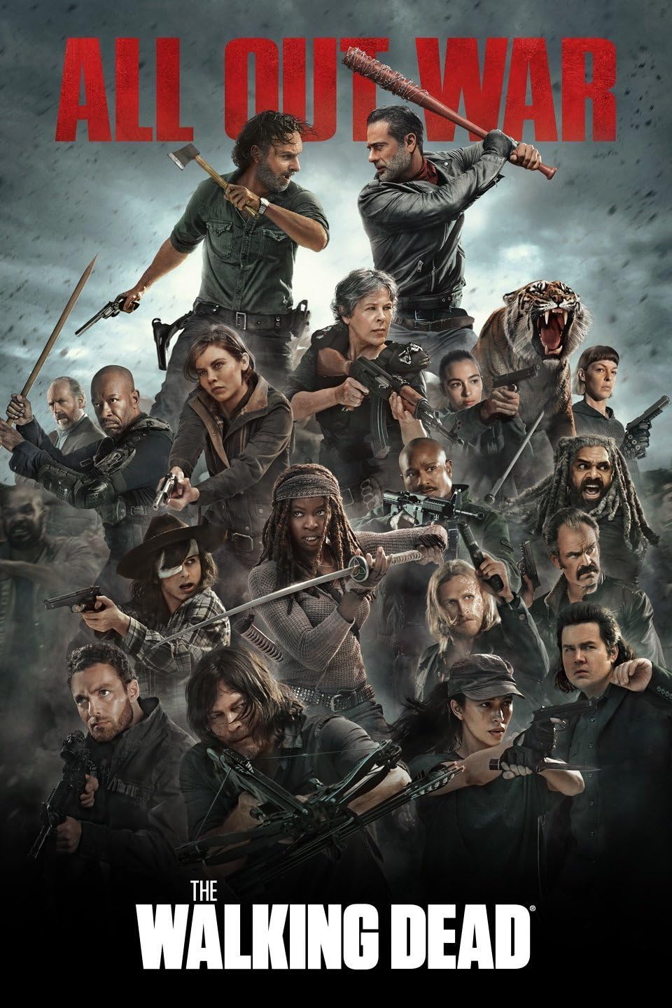 Pixie Posters Multi Colour Walking Dead Style 8 A2 Size Poster Wall Arts
