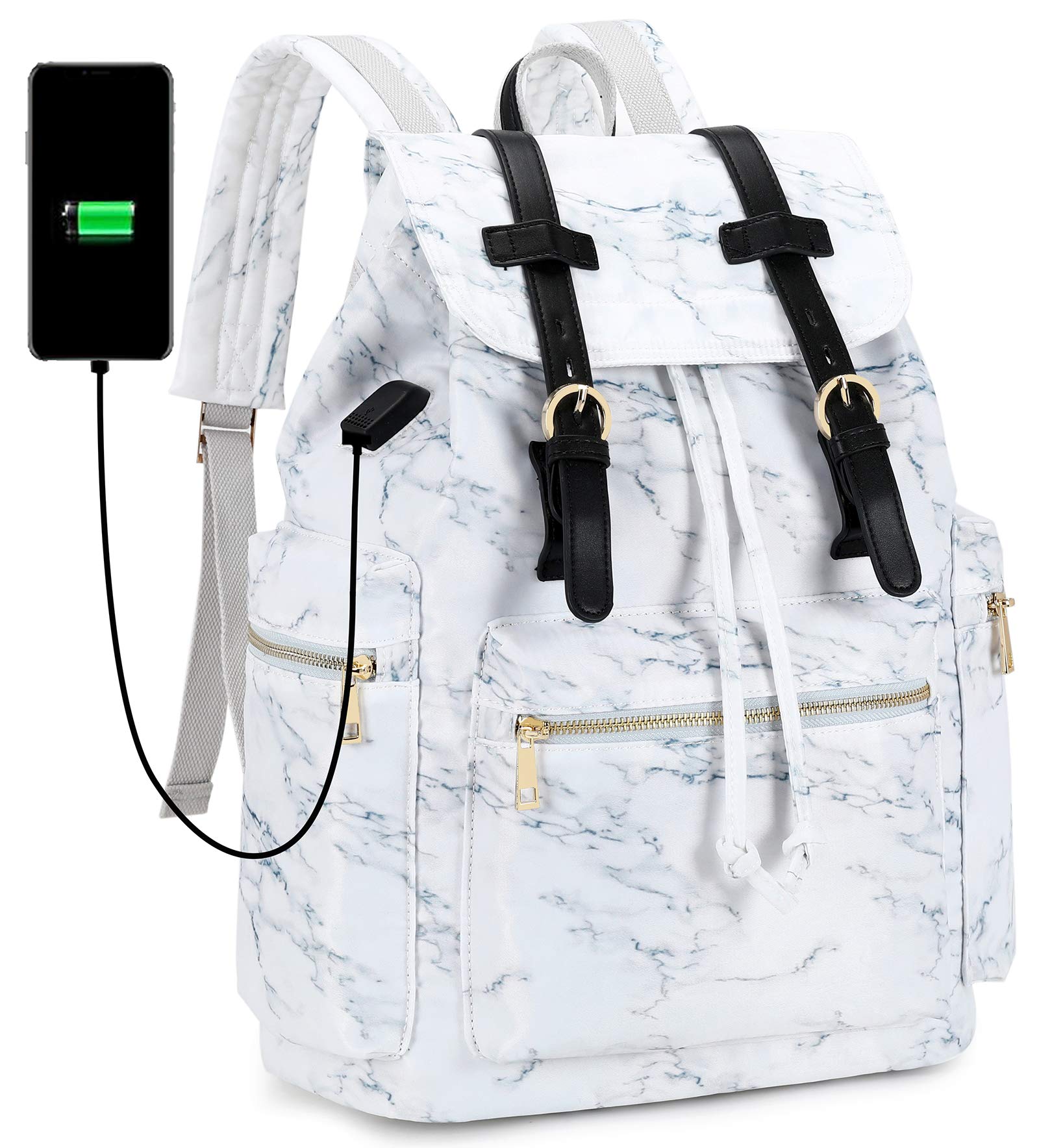 Buy BTOOP Travel Backpack with USB Charging Port for 17.3 Inch Laptop