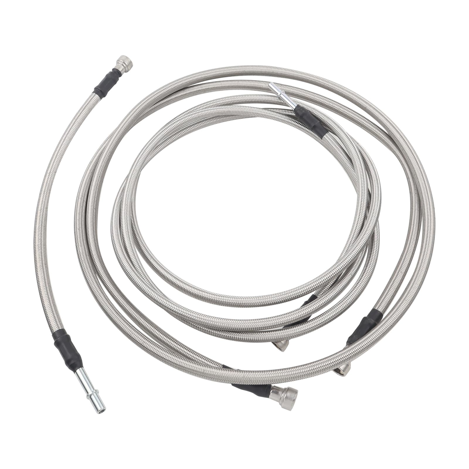 Amazon.com: MUCO Stainless Fuel Line kit 819-845 Flexible Braided