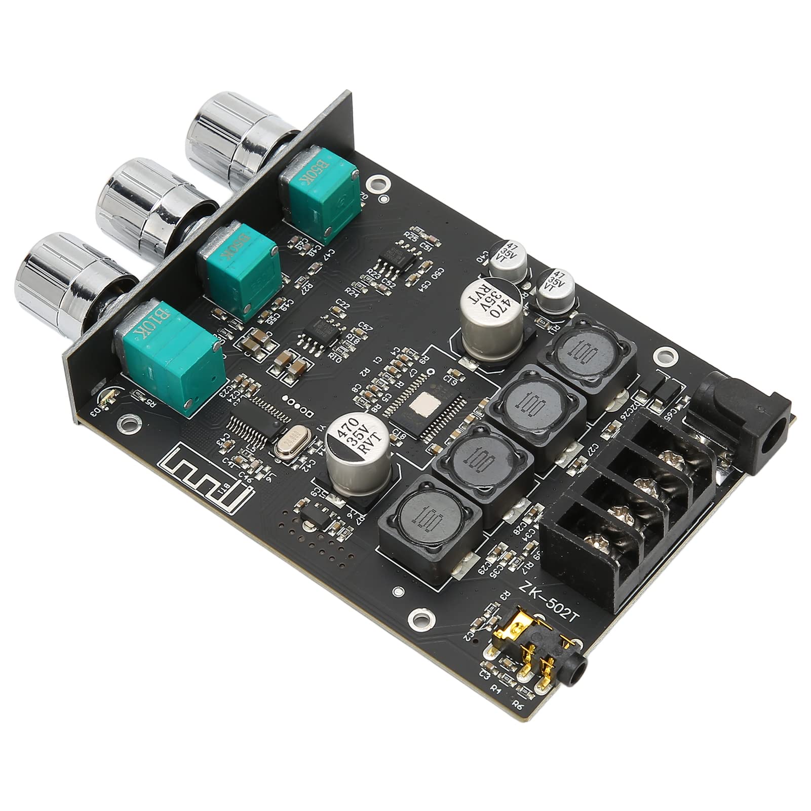 Ubervia Module, Sound Amp Board High Power 2 Channel Safe Protection for Bass Treble Control for Speaker-image-18