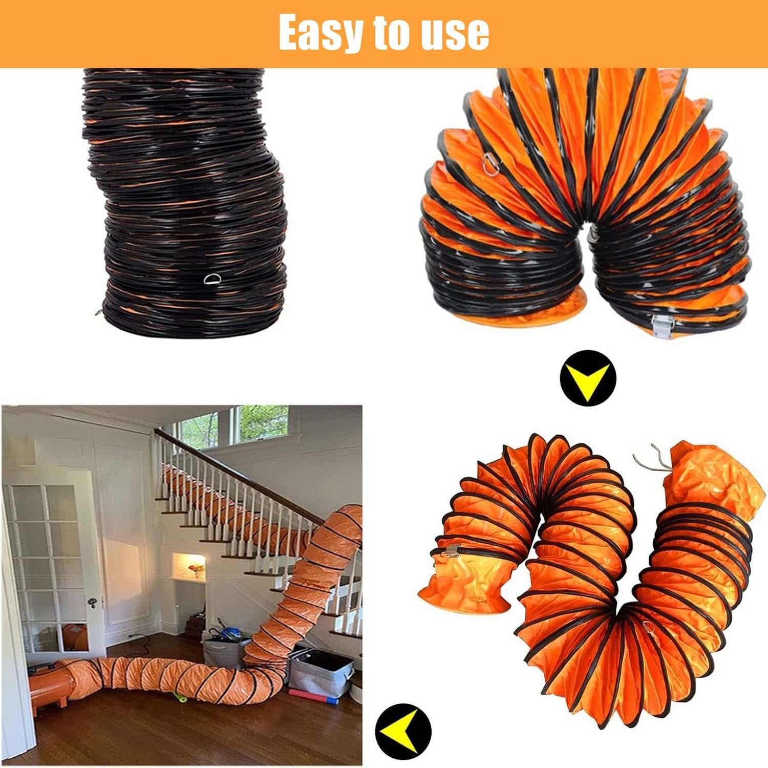 Tubo De Ventilación, Manguera De Conducto Flexible De PVC