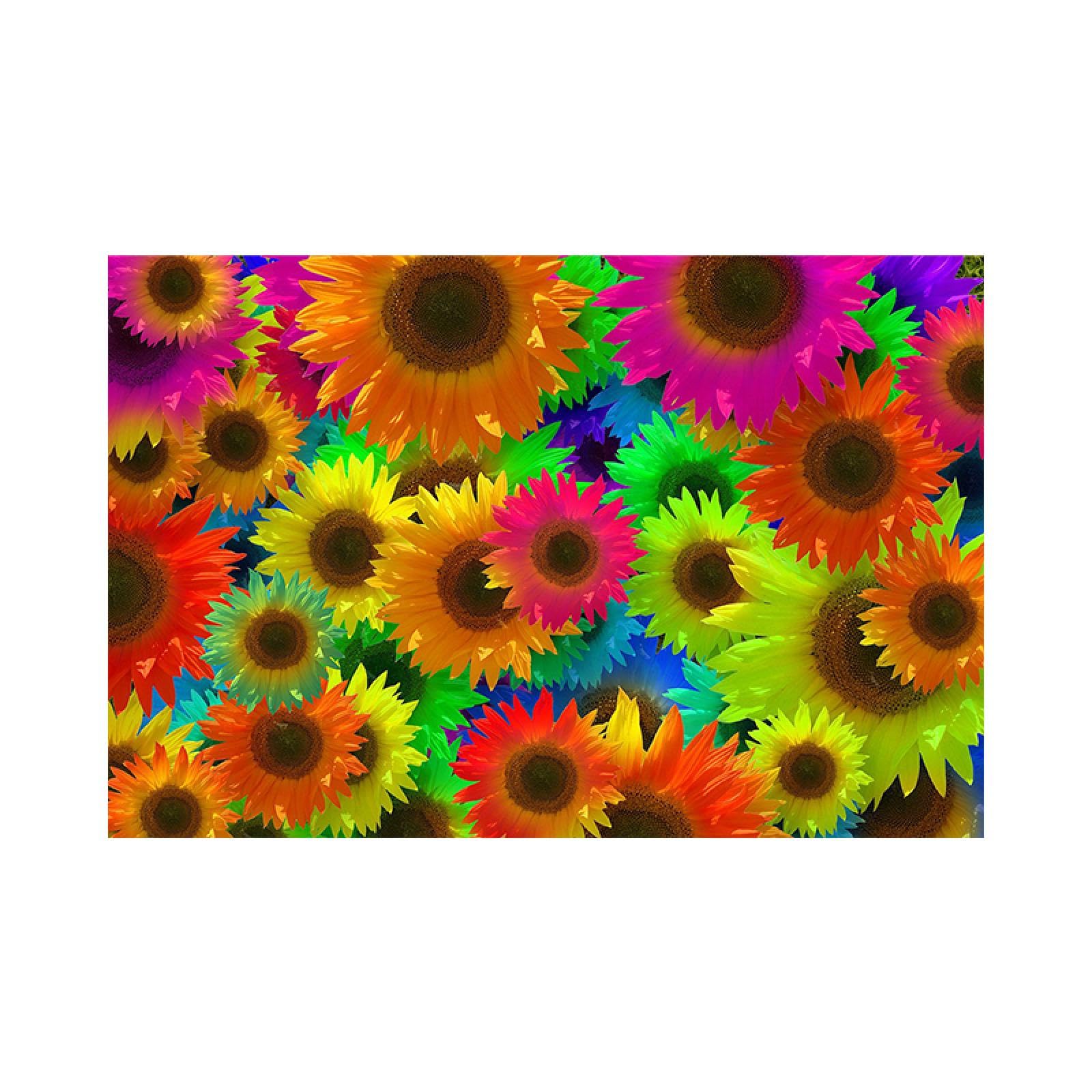 Image vibrante de fleurs décoration murale moderne 35x50cm - 8
