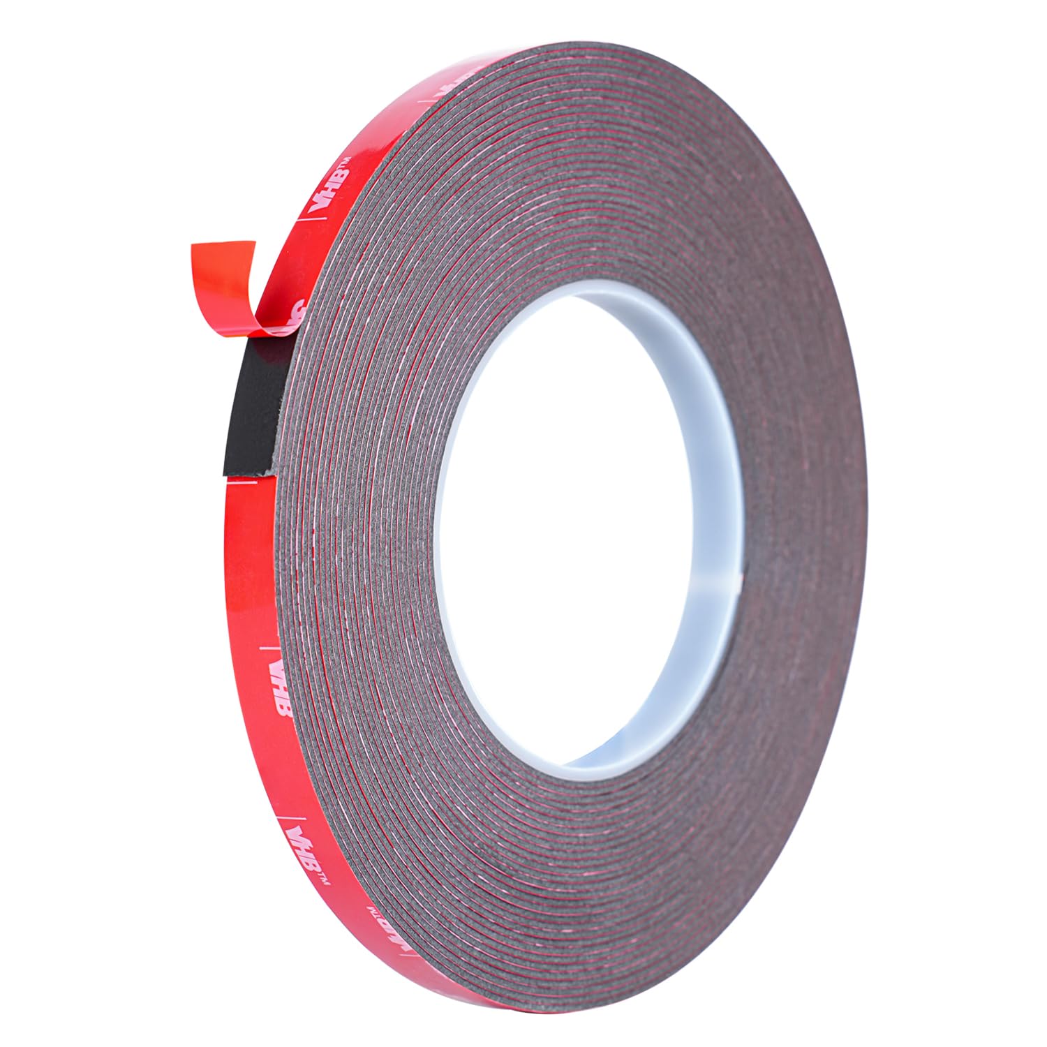 Czuibbou Double Sided Tape, Extra Strong Adhesion, 36.5ft Length, 0.4in Width, Waterproof and High Temperature Resistant for Automotive, Home