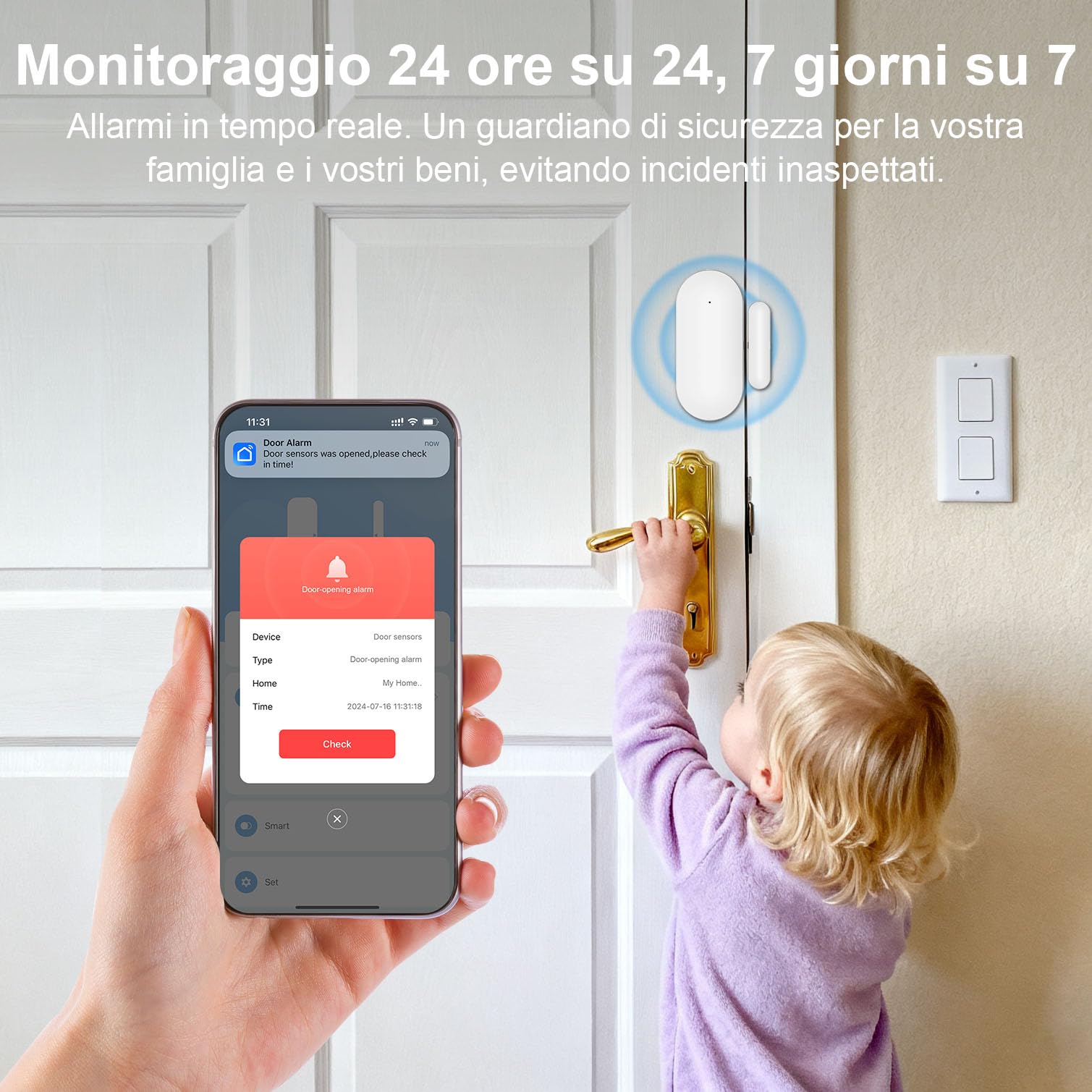 PGST Alarmanlage Haus,4G+WiFi Sicherheitssystem mit Intelligente Alarmtastatur,Tür-/Fenster-Sensoren, Bewegungsmelder,120dB Alarm-Sirene, Alexa-kompatibel,Ohne monatliche Gebühren