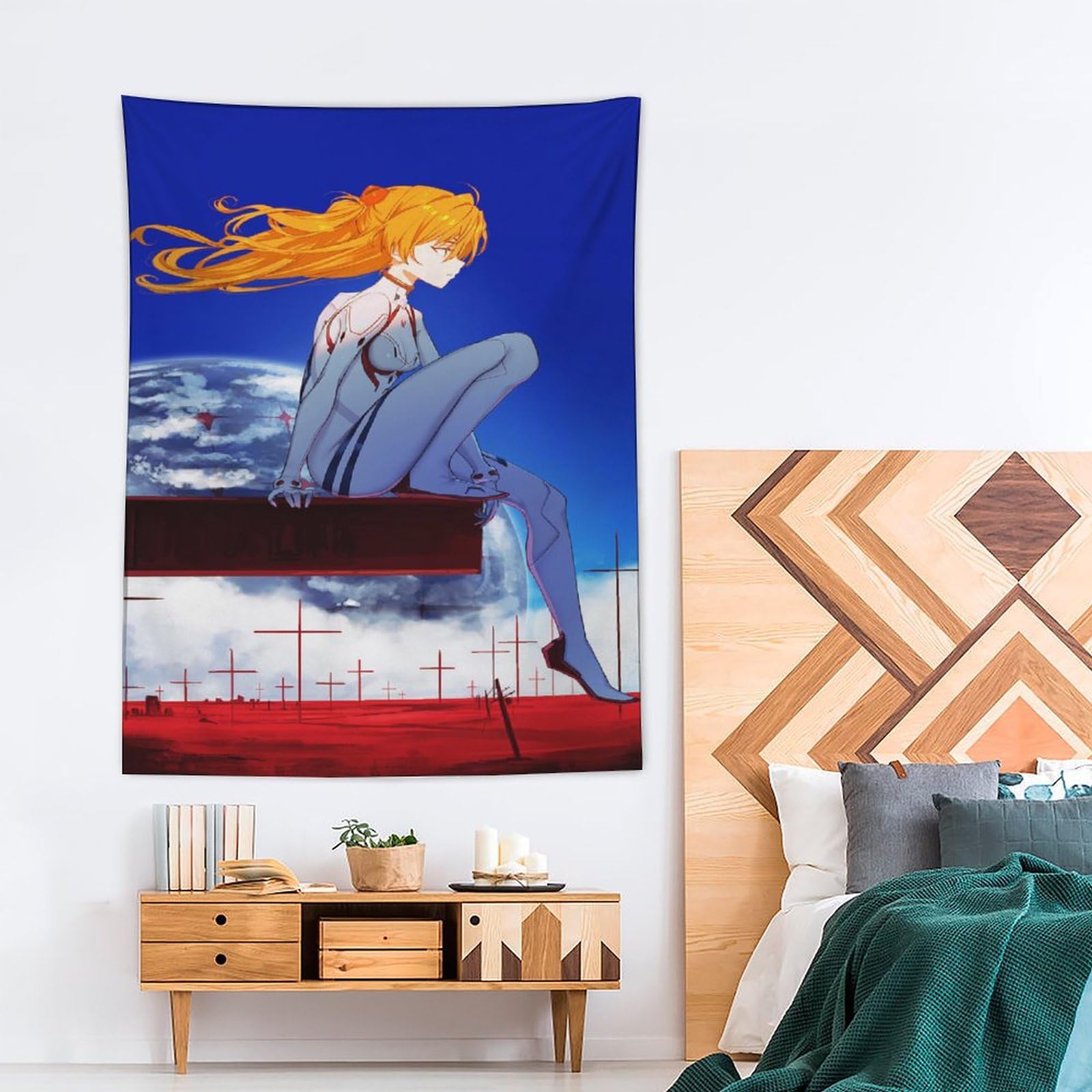 新世紀エヴァンゲリオン 惣流・アスカ・ラングレーアスカ タペストリー 71imczzuY4S._AC_SY200_QL15_.jpg