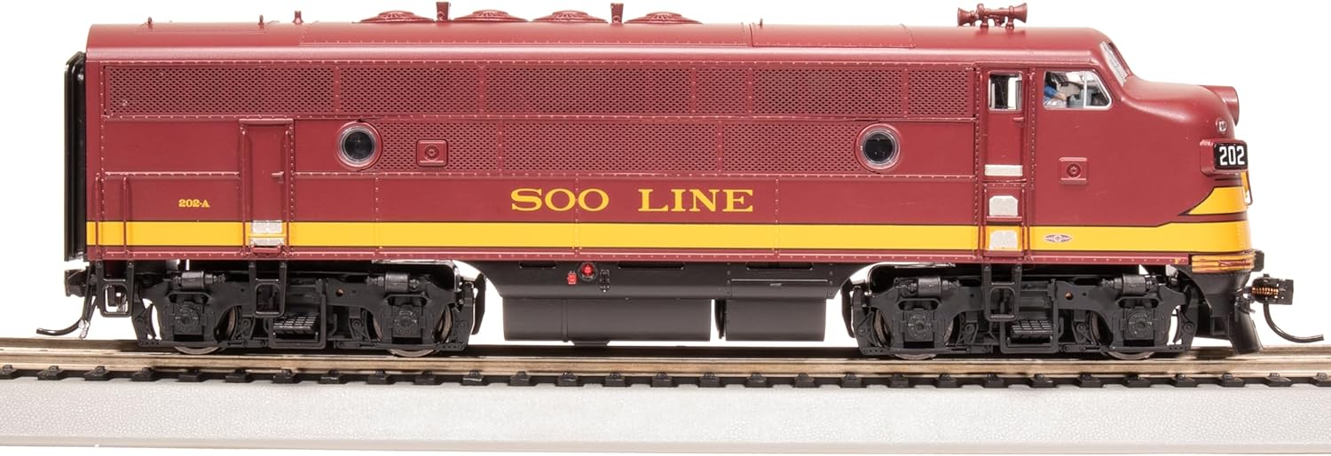 Broadway Limited 8175 EMD F3A, SOO 202A, Maroon & Imitation Gold, Paragon4 Sound/DC/DCC, HO Scale