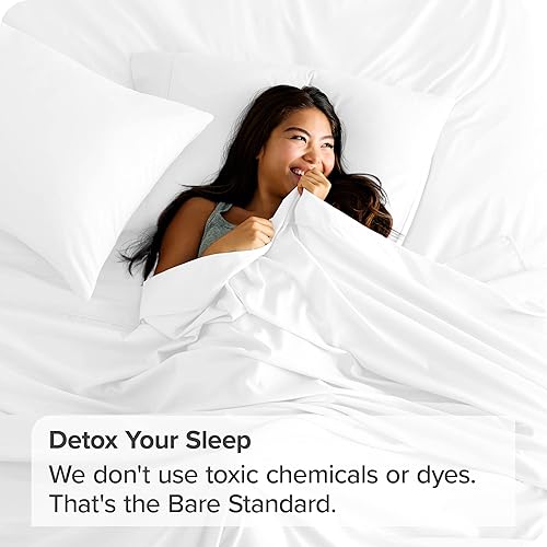 Miniatura 3 de Bare Home Sábana encimera extralarga, sábana superior ultrasuave de 1800 hilos, lujo de hotel, doble cepillado, fácil cuidado, solo 2 sábanas