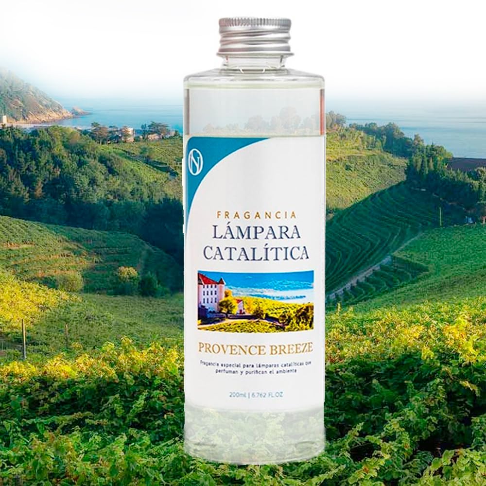 Pack Ahorro Lámpara Catalítica Fucsia Mate + Fragancia Provence Breeze (500ml) + Limpiador Neutro (200ml) + Mecha de Repuesto