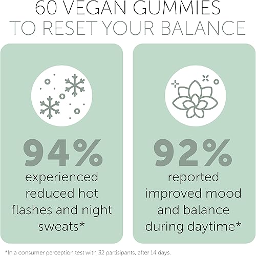 Miniatura 8 de Suplementos para la perimenopausia para mujeres  Vitaminas gomosas premenopáusicas  Alivio para el equilibrio hormonal y cambios de humor  Apoya la