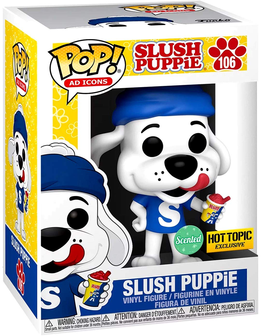 Amazon.com: Funko POP! Ad Icons #106 - Slush Puppie [Scented