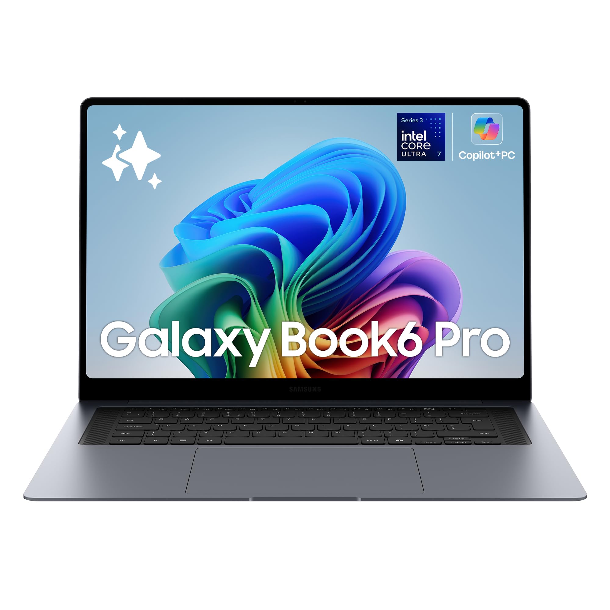 Samsung Galaxy Book6 Pro 16" Ultra 7 356H 16GB 512GB Dynamic AMOLED 2X Touchscreen Copilot+PC Gray