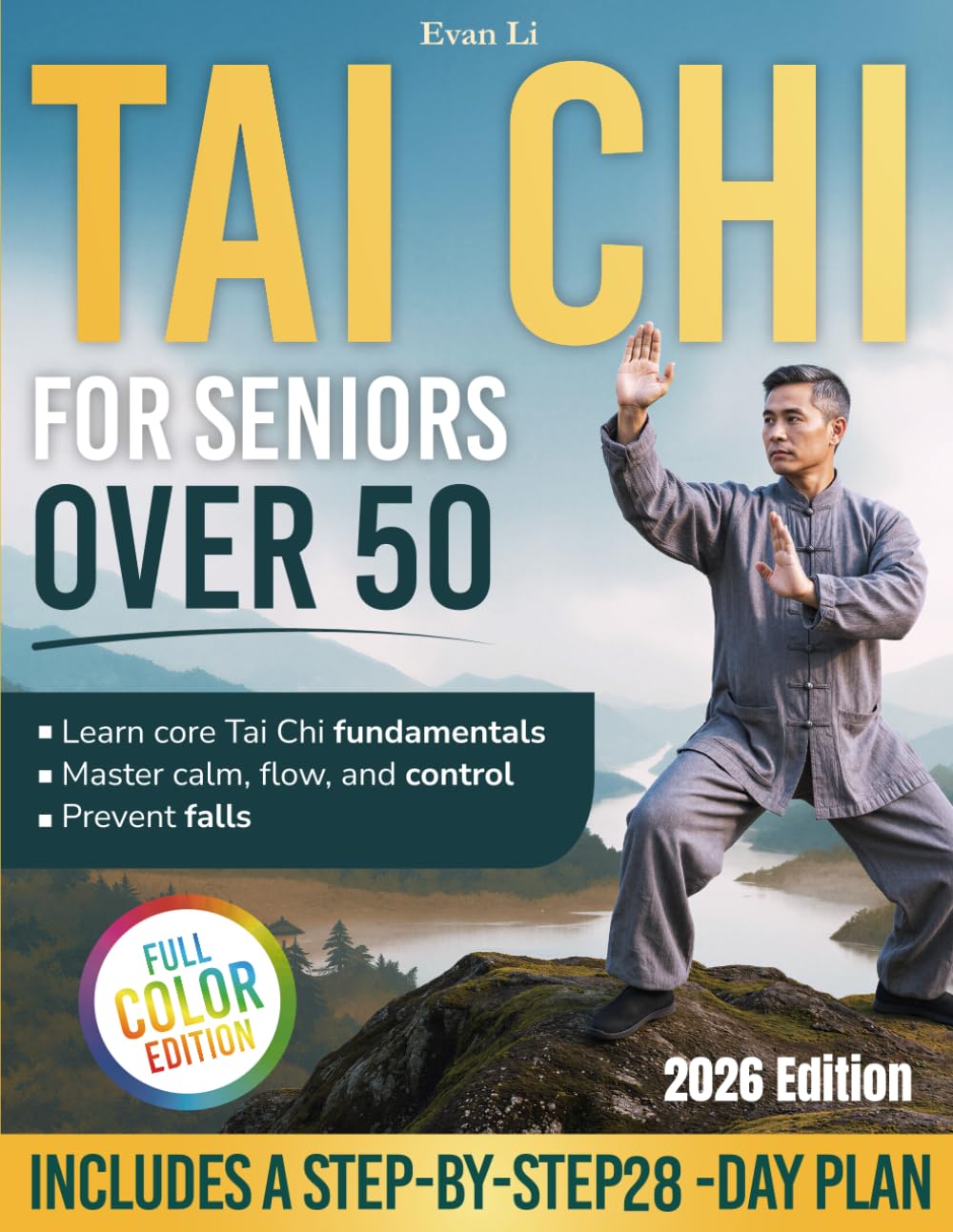 TAI CHI FOR SENIORS OVER 50: A step-by-step Tai Chi guide for adults over 50 to boost balance, energy, and calm.