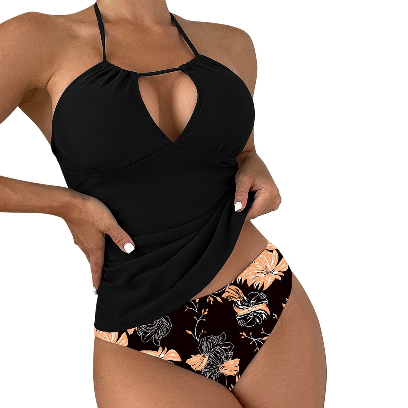 Sizoer Bikini Talla Grande Relleno Conjunto de Bikini con Estampado de Mujer Sexy Push Up Sujetador con Relleno Traje de baño Traje de baño Bañador Niño 2 Años Patrulla Canina